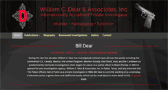 Desktop Screenshot of billdear.com